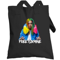 Free 6ix9ine Rapper Music Fan Totebag