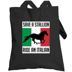 Save A Stallion Ride An Italian Hayden Christensen Totebag
