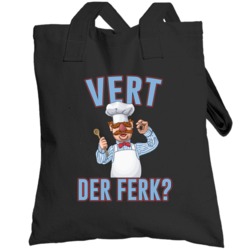 Vert Der Ferk Swedish Chef Quote Muppets Fan Totebag