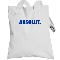 Absolut Vodka Sweden Liquor Alcohol Totebag