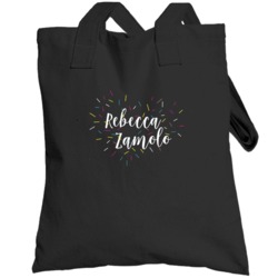 Rebecca Ramolo Blue Confetti Trending Popular Youtube Personality Tote