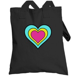 Rebecca Ramolo Pink Heart Trending Popular Youtube Personality Totebag