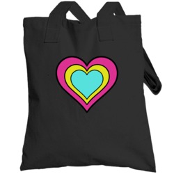 Rebecca Ramolo Teal Heart Trending Popular Youtube Personality Totebag