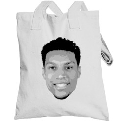 Brandon Clarke Starting Five College Basketball Totebag