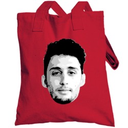 Davide Moretti Starting Five College Basketball Totebag