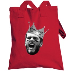 Tom Brady Still Here King Of Football Crown Totebag