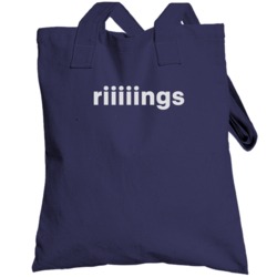 Tom Brady Rings 5 Riiiiings New England Football Fan Totebag