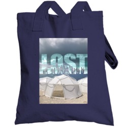 Fyre Festival Tent Lost Funny Joke Totebag