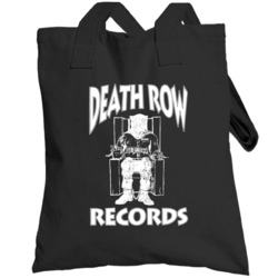 Death Row Records Popular Record Label Music Fan Totebag