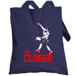 Julian Edelman The Closer Silhouette Mvp New England Football Fan Tote