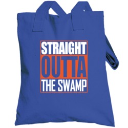 Straight Outta The Swamp Florida Gators University Sports Fan Totebag