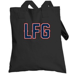 Lfg Lets Go New England Football Fan Totebag