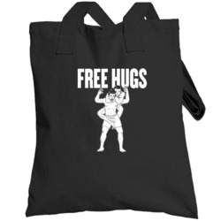 Free Hugs Bjj Brazilian Jiu Jitsu Humor Choke Hold Totebag