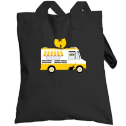 Wu Tang Ice Cream Truck French Vanilla Rap Group Logo Totebag