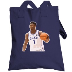 Zion Williamson Jersey Basketball Fan Totebag