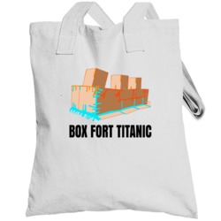 Papa Jake Box Fort Titanic Popular Youtube Personality Fan Totebag