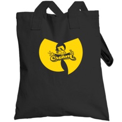 Wu-tang Cream Monopoly Man Popular Hip Hop Band Fan Totebag