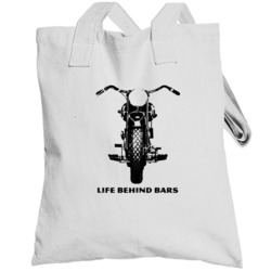 Life Behind Bars Bike Totebag