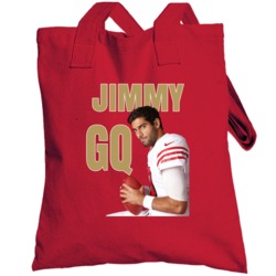 Jimmy Gq Jimmy Garoppolo San Francisco Football Fan Totebag
