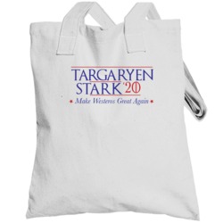 Game Of Thrones Targaryen Stark 2020 Make Westeros Great Again Totebag