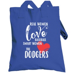 Real Women Love Baseball Smart Women Love Los Angeles D Baseball Fan T