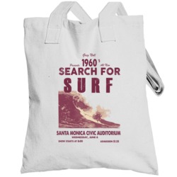 Greg Noll Search For Search Vintage Look 1960s Poster Surf Fan Totebag