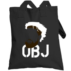 Obj Odell Beckham Jr Big Head Face Cleveland Football Fan Totebag