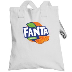 Fanta Orange Soda Pop Brand Logo Drink Totebag
