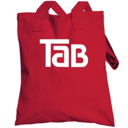 Tab Cola Soda Pop Brand Logo Totebag
