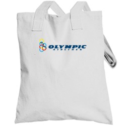 Olympic Airlines Greek Greece Plane Company Brand Logo Totebag