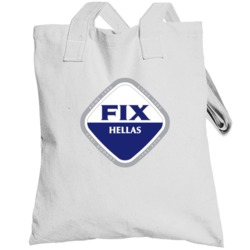 The Fix Hellas Brewery Athens Greece Beer Brand Logo Totebag