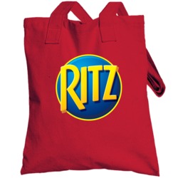 Ritz Cheese Cracker Box Brand Logo Totebag