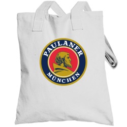 Paulaner Munchen German Brewery Beer Brand Logo Fan Totebag
