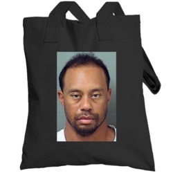Toger Woods Mugshot Dui Arrested Golfer Celebrity Sports Totebag