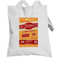 Fritos Original Corn Chip Frito Lays Bag Brand Snack Food Logo Totebag