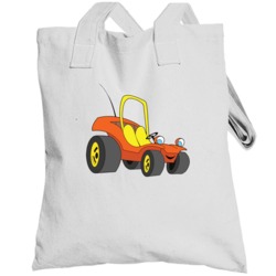 Speed Buggy Retro Hanna Barbera Cartoon Poster Fan Totebag