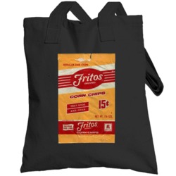 Fritos Original Corn Chip Frito Lays Bag Brand Snack Food Logo Raglan 