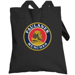 Paulaner Munchen German Brewery Beer Brand Logo Fan Raglan Totebag
