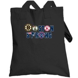 Boston Strong Sports Team Logo Mashup Sports Fan Totebag