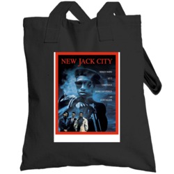 New Jack City Movie Poster 90s Action Gangster Movie Fan Totebag