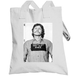 Charles Bronson Celebrity Mugshot Vintage Grunge Look Fan Totebag