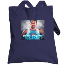 Trae Young Ice Trae Atlanta Basketball Favorite Player Fan Totebag