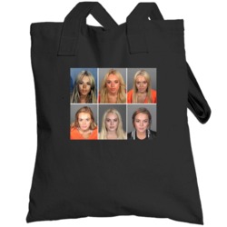 Lindsay Lohan Mashup Celebrity Mugshot Vintage Grunge Look Fan Raglan 