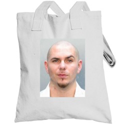 Armando C Perez Pitbull Mugshot Rapper Music Fan Totebag