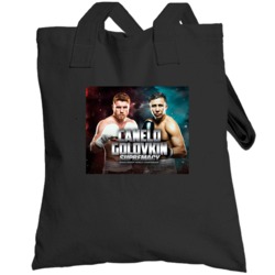 Canelo Vs Golovkin Supremacy Fight Poster Boxing Fan Totebag