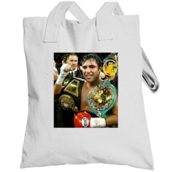 Oscar De La Hoya Popular Boxing Champion Fight Fan Totebag
