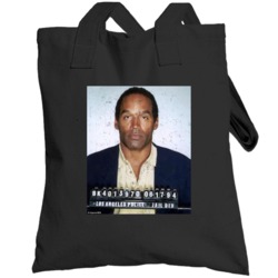 Oj Simpson Controversial Celebrity 1994 Mug Shot Distressed Look Ragla