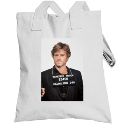 Robert Redford Mug Shot Popular Actor Director Fan Tanktop Totebag