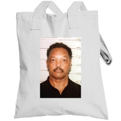 Jesse Jackson Mug Shot Civil Rights Activist Tanktop Totebag