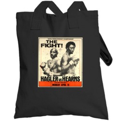 Thomas Hearns Vs Marvin Hagler The Fight Vintange Look Fight Poster Bo
